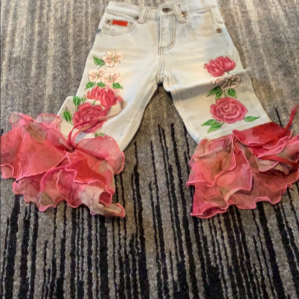 Lipstick denim
